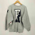 チャンピオン Champion 80s USA製 トリコタグ REVERSE WEAVE ROSLYN BULLDOGS 両面・袖プリント クルーネックスウェット メンズ import:XL